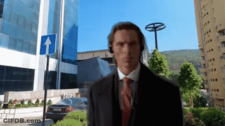 Sigma Guy Walking Meme GIF