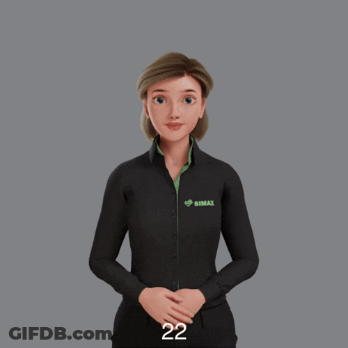 Sign Language For 22 GIF