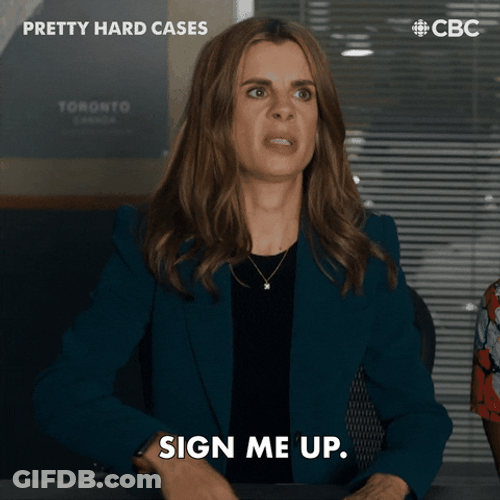 Sign Me Up By Meredith Macneill GIF