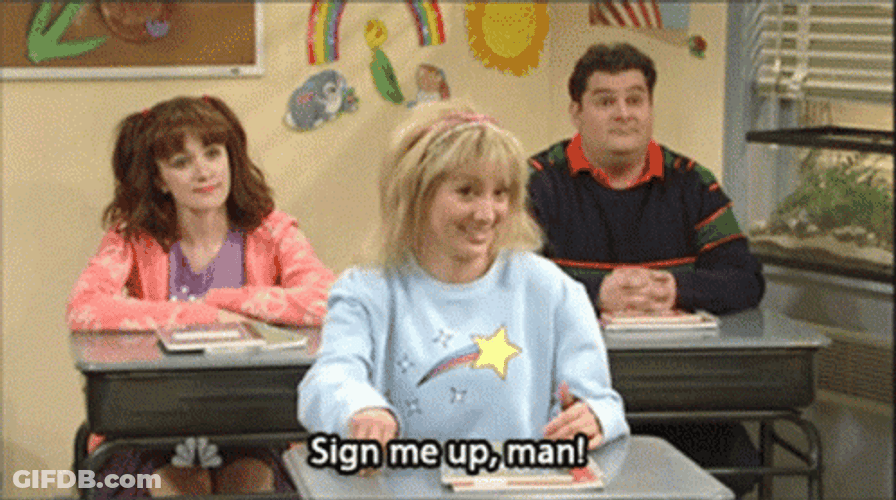 Sign Me Up Saturday Night Live Shallon GIF