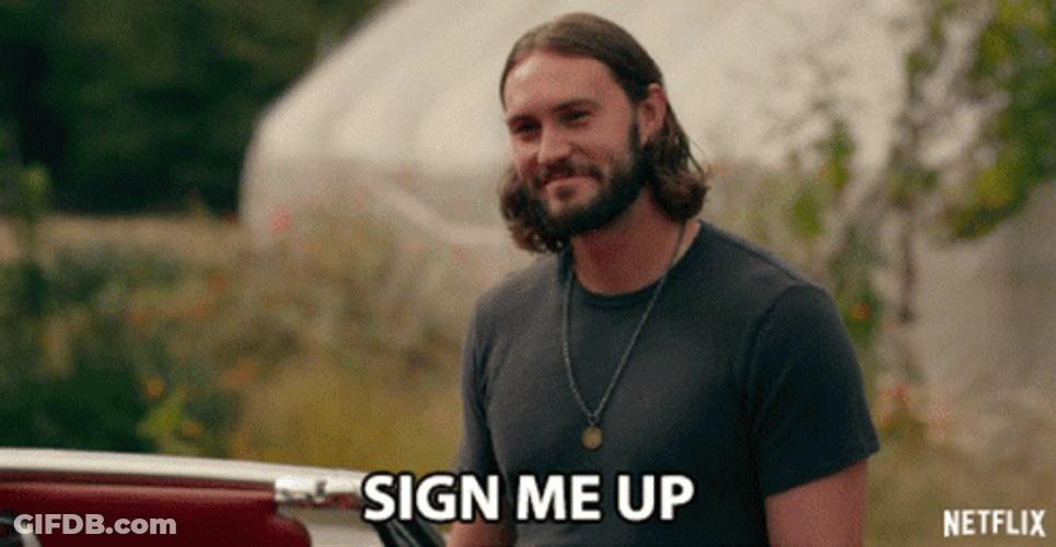 Sign Me Up Sweet Magnolias Jeremy Reynolds GIF
