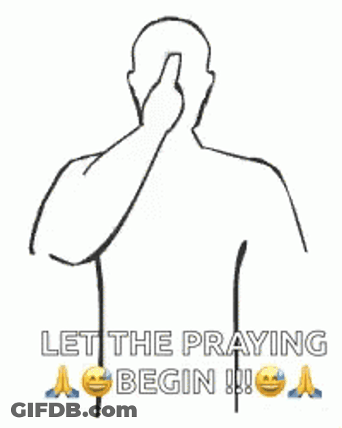 Sign Of The Cross Illustration GIF