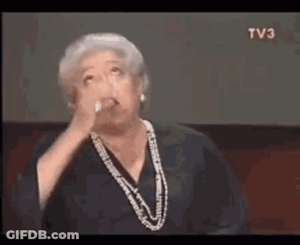 Sign Of The Cross Old Woman GIF