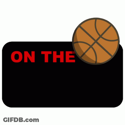 Sign On The Clock With Basketball GIF