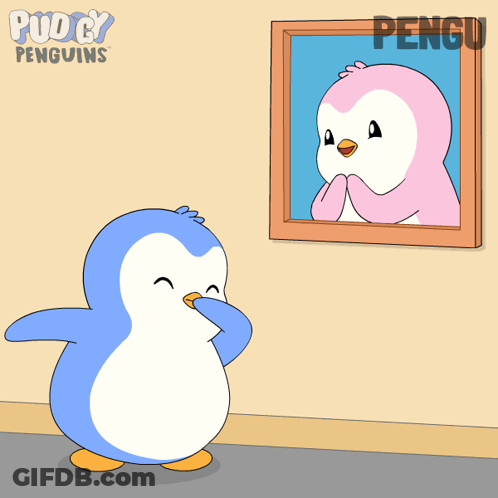 Sign Saying 100% Credit On Blue And Green Background GIF