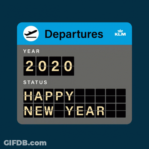 Sign Saying Departures Ready For Departure GIF