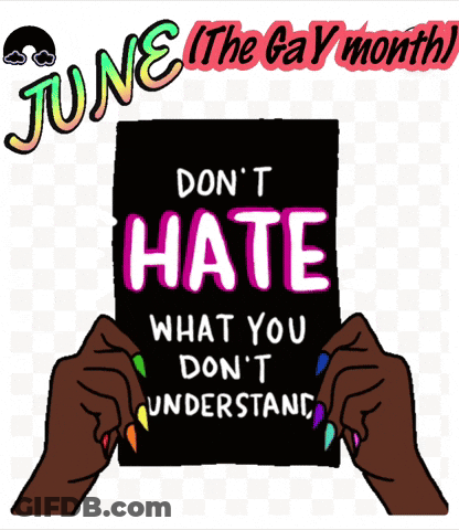 Sign Saying Don't Hate What You Don't Understand GIF