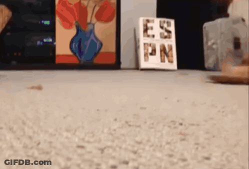 Sign Saying Es Pn On Floor GIF