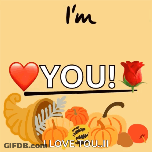 Sign Saying I'm Thankful For You GIF