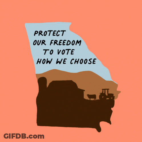 Sign Saying Ohioans Want Drop Boxes And Early Voting GIF