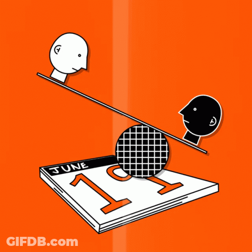Sign Saying There Can Be No Justice On Orange Background GIF