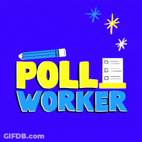 Sign Up To Be A Poll Worker In Georgia GIF