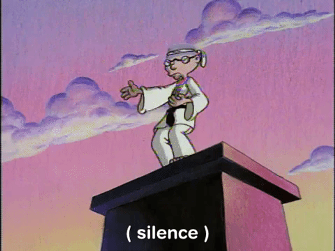 Silence Arnold Nicksplat GIF