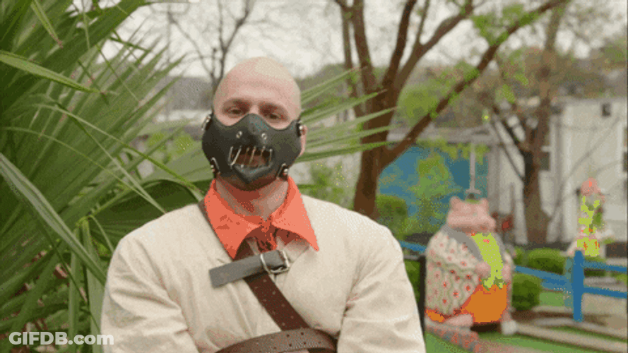 Silence Of The Lambs Golfing Hannibal Meme GIF