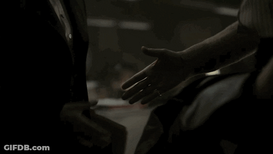 Silence Of The Lambs Hand Shake GIF