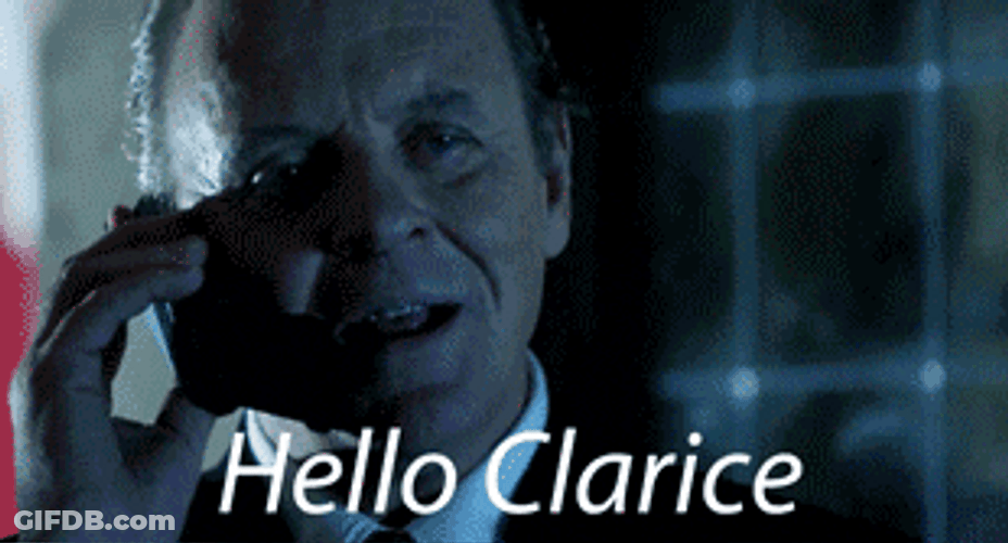 Silence Of The Lambs Hannibal Calling Starling GIF