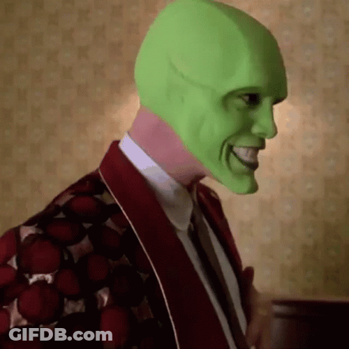 Silent Gesture By The Mask GIF