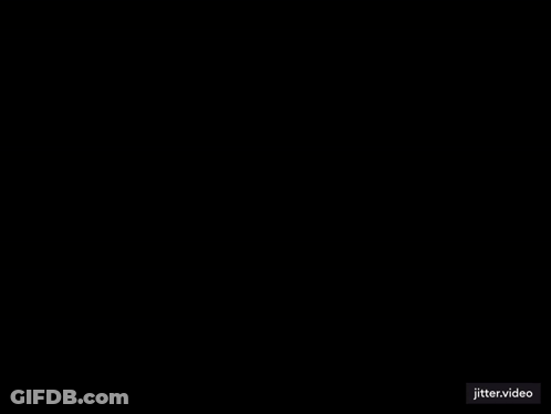 Silent On Black Background GIF