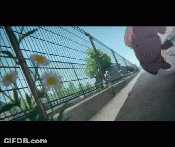 Silent Voice Nishimiya Facing Bullies GIF