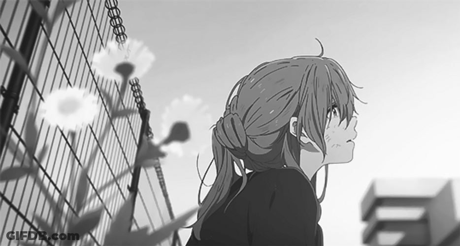 Silent Voice Shouko Teary-Eyed GIF