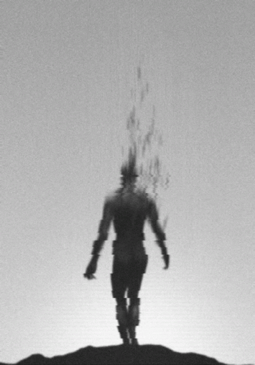 Silhouette Fade Away Animation GIF