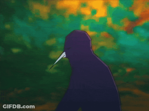Silhouette In Hoodie Holding Knife GIF