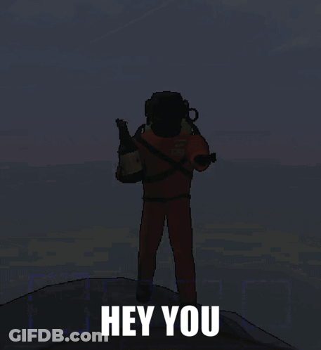 Silhouette Man Holding Bottle Watch This GIF