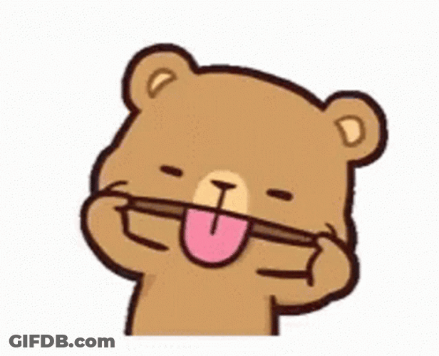 Sill Bear Funny Cartoon Fart GIF