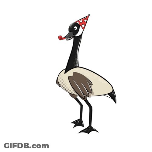 Silly Goose Part Hat GIF