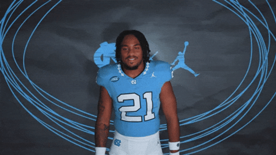 Silly Heisman Pose Carolina Footballer GIF