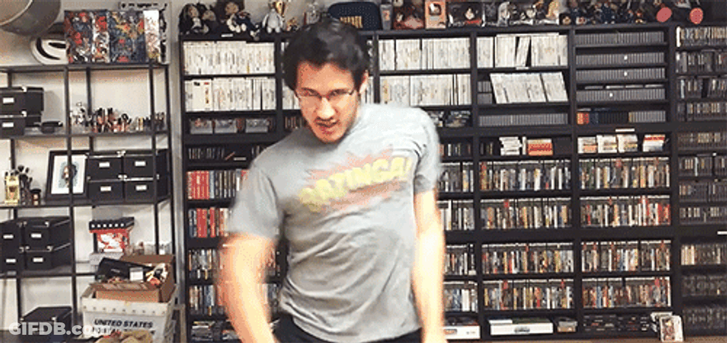 Silly Markiplier Wiggle Dance GIF