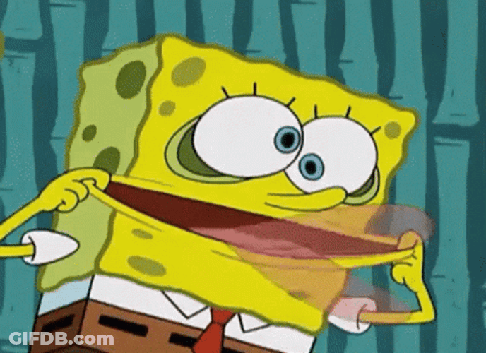 Silly Tongue Mocking Spongebob GIF