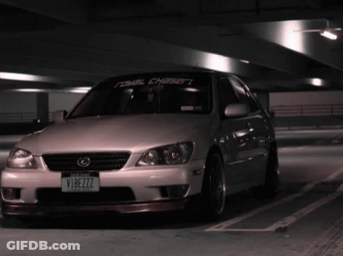 Silver Car With License Plate Vibezzz GIF