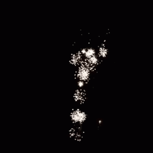 Silver Fireworks Meme GIF
