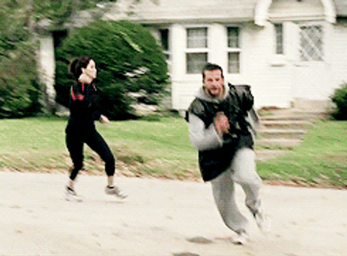 Silver Linings Playbook Run Away GIF