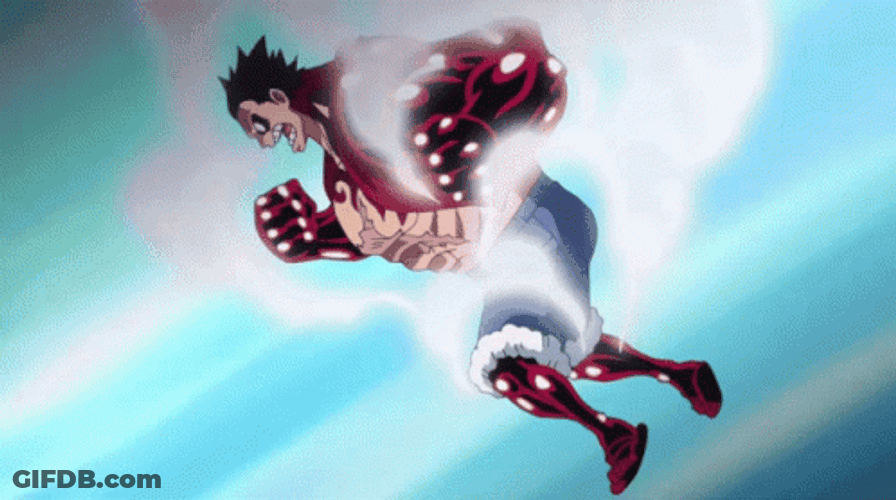 Silver Rayleigh Luffy Haki GIF