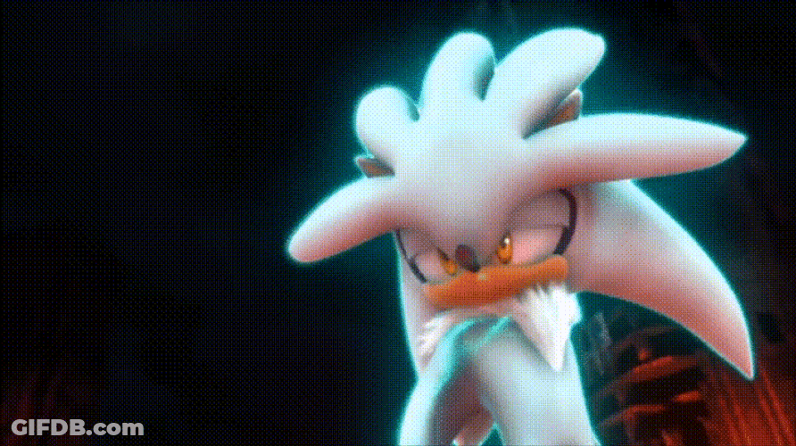 Silver The Hedgehog Dash GIF