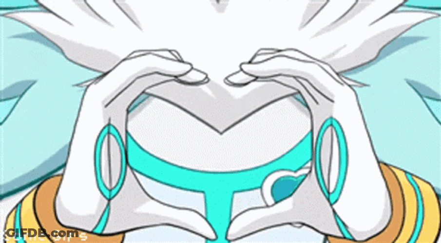Silver The Hedgehog Posing GIF