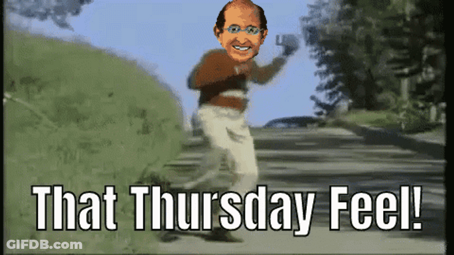 Silvio Micali That Thursday Feel Meme GIF
