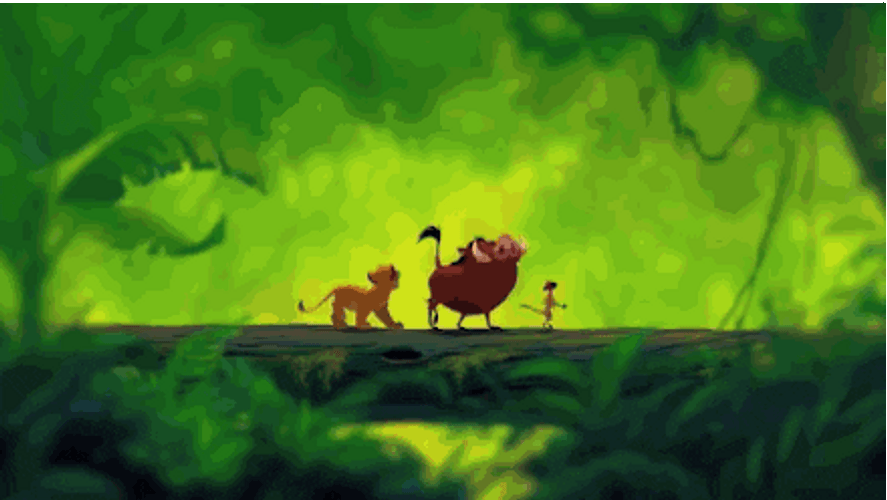 Simba Lion King Timelapse GIF