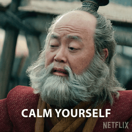 Simmer Down Now Avatar Calm Yourself GIF