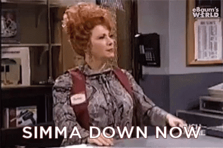 Simmer Down Now Cheri Oteri Angry GIF