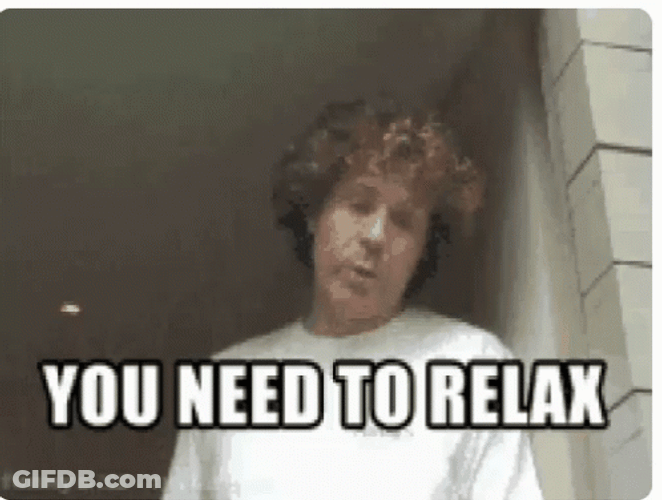 Simmer Down Now Will Ferrell Relax GIF