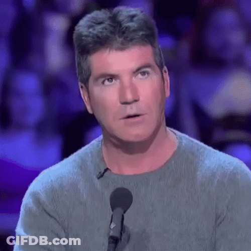 Simon Cowell Eye Rolling GIF