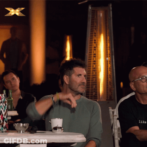 Simon Cowell I Volunteer GIF