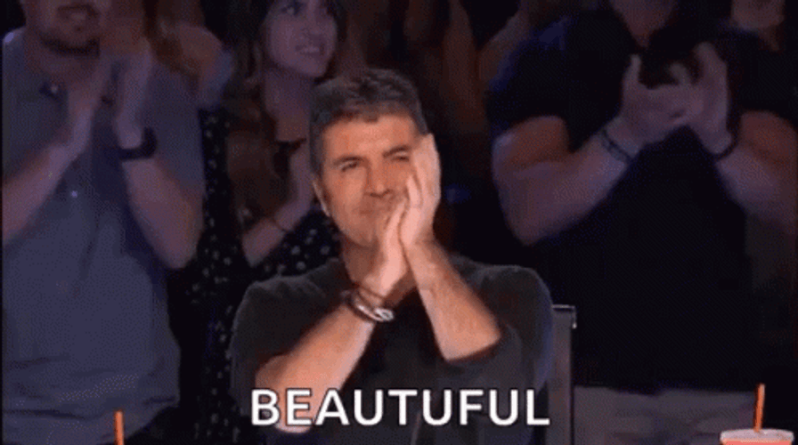 Simon Cowell Thumbs Up GIF