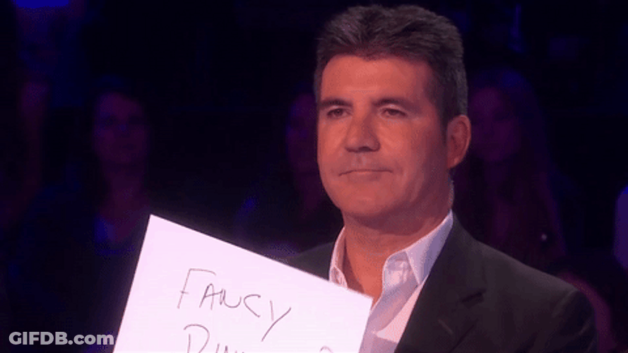 Simon Cowell Tries To Flirt GIF