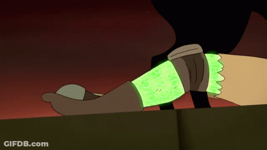 Simon Laurent Face Melt Scene GIF
