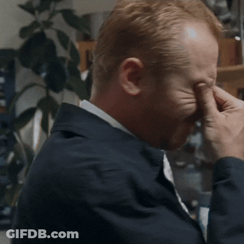 Simon Pegg Shaun Of The Dead In Despair GIF