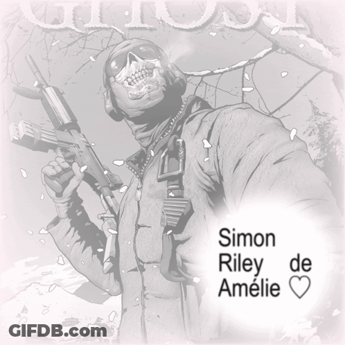 Simon Riley De Amelie Comic Book Cover GIF